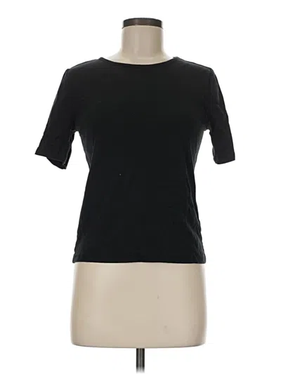 Pre-owned Jcrew Short Sleeve T-shirt In Black