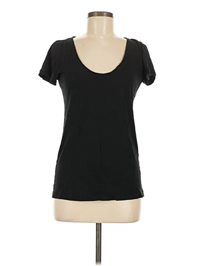 Pre-owned Jcrew Short Sleeve T-shirt In Black
