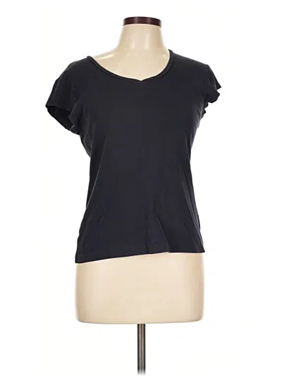 Pre-owned Jcrew Short Sleeve T-shirt In Black
