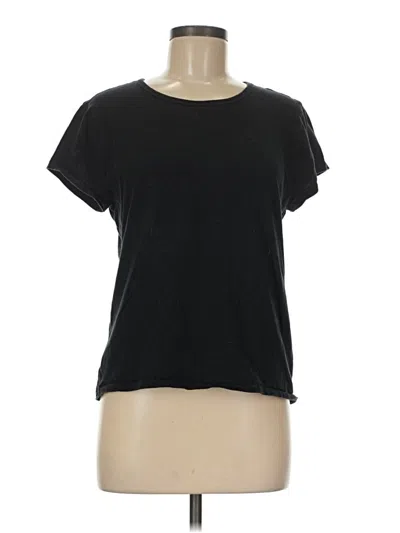 Pre-owned Jcrew Short Sleeve T-shirt In Black