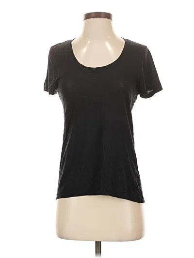 Pre-owned Jcrew Short Sleeve T-shirt In Black