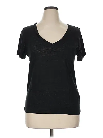 Pre-owned Jcrew Short Sleeve T-shirt In Black
