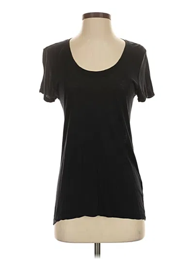 Pre-owned Jcrew Short Sleeve T-shirt In Black