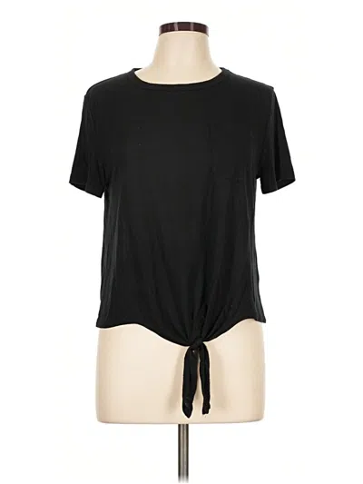 Pre-owned Jcrew Short Sleeve T-shirt In Black