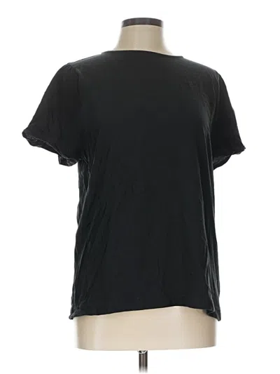 Pre-owned Jcrew Short Sleeve T-shirt In Black
