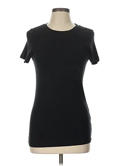 Pre-owned Jcrew Short Sleeve T-shirt In Black