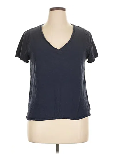 Pre-owned Jcrew Short Sleeve T-shirt In Blue