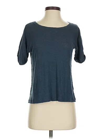 Pre-owned Jcrew Short Sleeve T-shirt In Blue