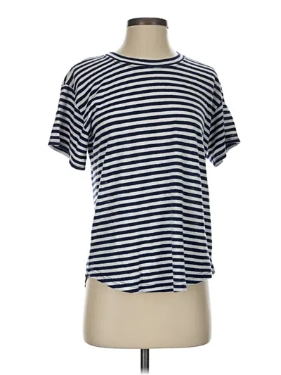 Pre-owned Jcrew Short Sleeve T-shirt In Blue