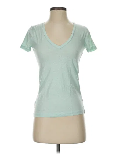 Pre-owned Jcrew Short Sleeve T-shirt In Blue