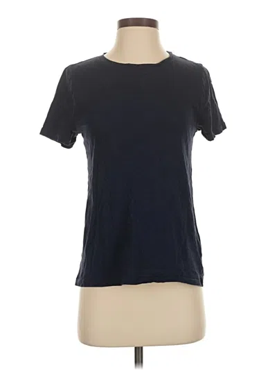 Pre-owned Jcrew Short Sleeve T-shirt In Blue