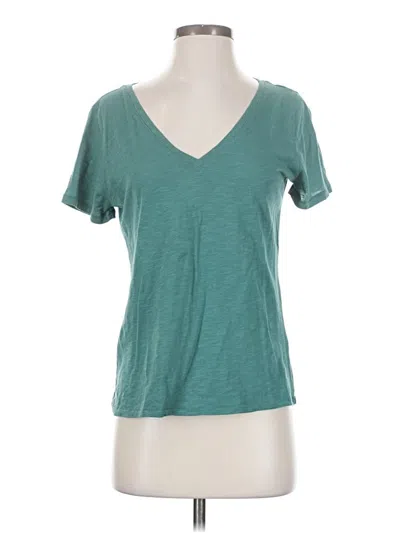 Pre-owned Jcrew Short Sleeve T-shirt In Blue