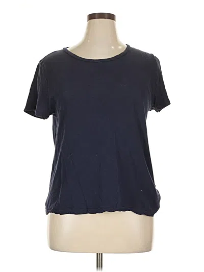 Pre-owned Jcrew Short Sleeve T-shirt In Blue