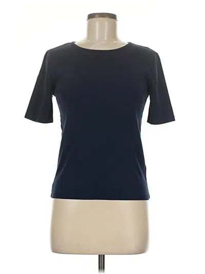 Pre-owned Jcrew Short Sleeve T-shirt In Blue