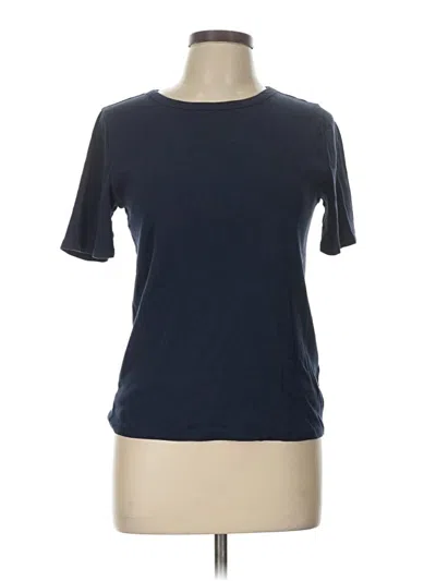 Pre-owned Jcrew Short Sleeve T-shirt In Blue