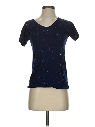 Pre-owned Jcrew Short Sleeve T-shirt In Blue