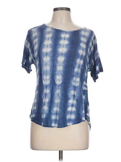 Pre-owned Jcrew Short Sleeve T-shirt In Blue