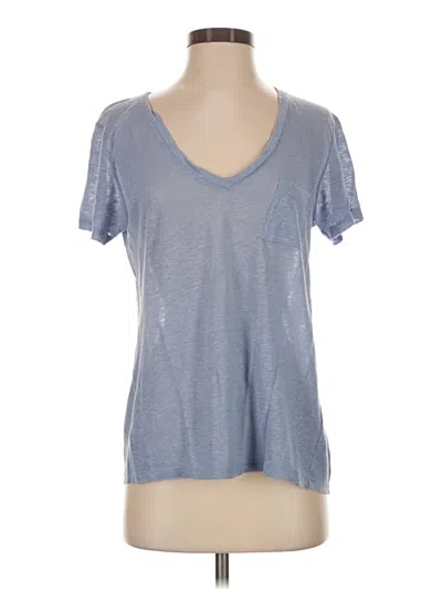 Pre-owned Jcrew Short Sleeve T-shirt In Blue