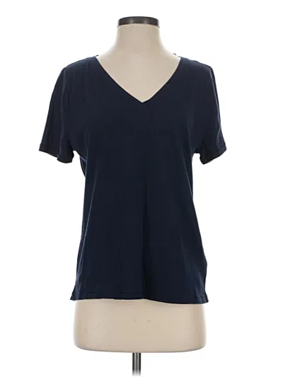 Pre-owned Jcrew Short Sleeve T-shirt In Blue