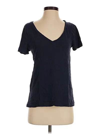 Pre-owned Jcrew Short Sleeve T-shirt In Blue