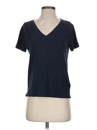 Pre-owned Jcrew Short Sleeve T-shirt In Blue
