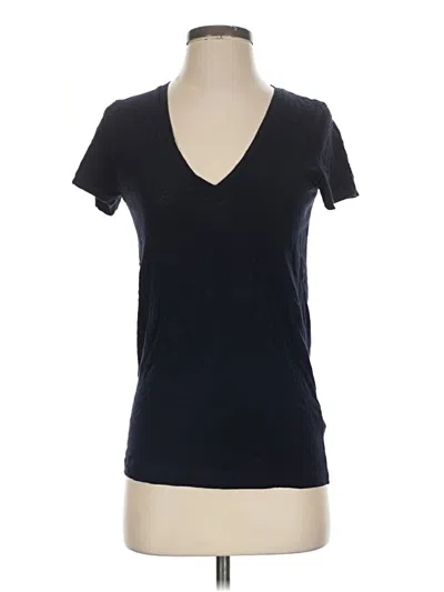 Pre-owned Jcrew Short Sleeve T-shirt In Blue