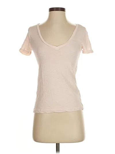 Pre-owned Jcrew Short Sleeve T-shirt In Brown