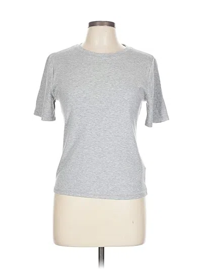 Pre-owned Jcrew Short Sleeve T-shirt In Gray