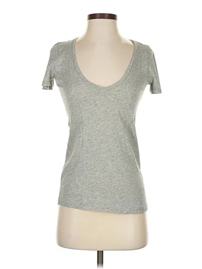 Pre-owned Jcrew Short Sleeve T-shirt In Gray