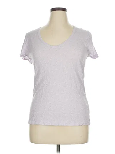 Pre-owned Jcrew Short Sleeve T-shirt In Gray