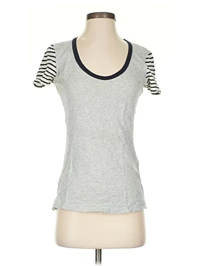 Pre-owned Jcrew Short Sleeve T-shirt In Gray
