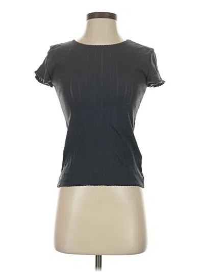 Pre-owned Jcrew Short Sleeve T-shirt In Gray