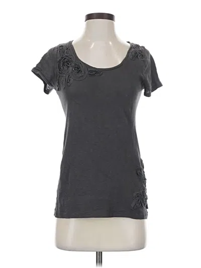 Pre-owned Jcrew Short Sleeve T-shirt In Gray