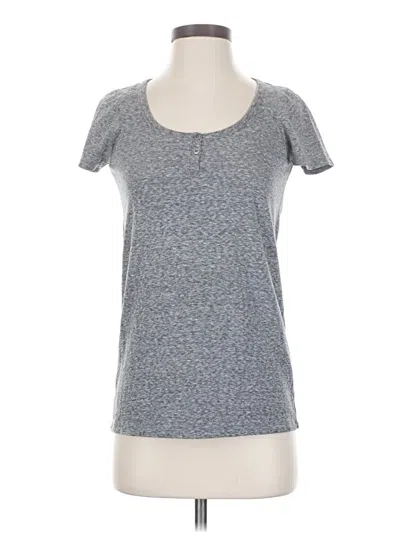 Pre-owned Jcrew Short Sleeve T-shirt In Gray