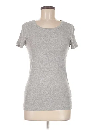 Pre-owned Jcrew Short Sleeve T-shirt In Gray