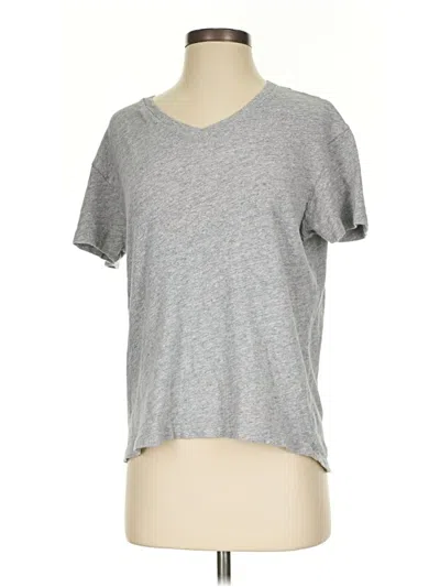Pre-owned Jcrew Short Sleeve T-shirt In Gray