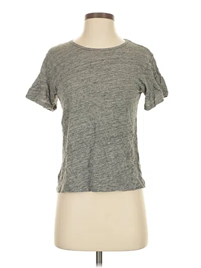 Pre-owned Jcrew Short Sleeve T-shirt In Gray