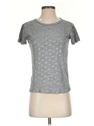 Pre-owned Jcrew Short Sleeve T-shirt In Gray
