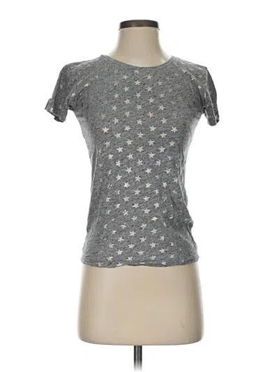 Pre-owned Jcrew Short Sleeve T-shirt In Gray