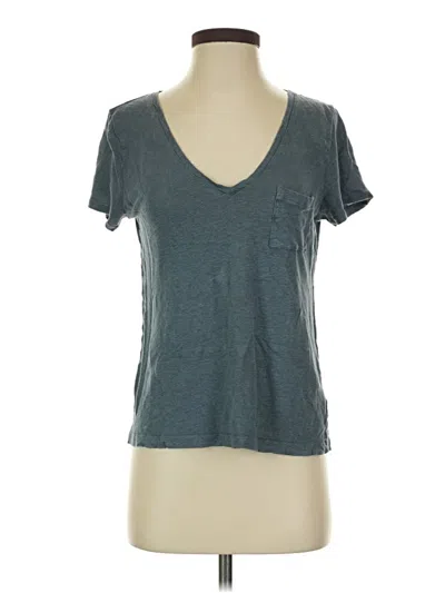 Pre-owned Jcrew Short Sleeve T-shirt In Gray