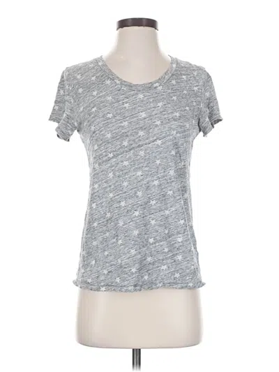 Pre-owned Jcrew Short Sleeve T-shirt In Gray