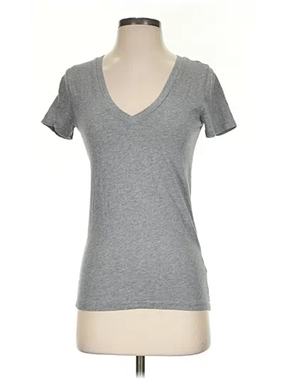 Pre-owned Jcrew Short Sleeve T-shirt In Gray