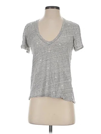 Pre-owned Jcrew Short Sleeve T-shirt In Gray