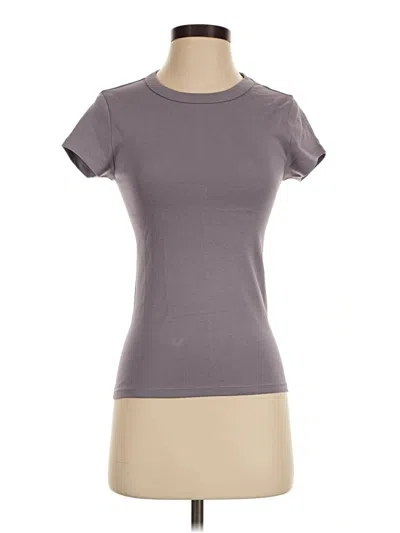 Pre-owned Jcrew Short Sleeve T-shirt In Gray