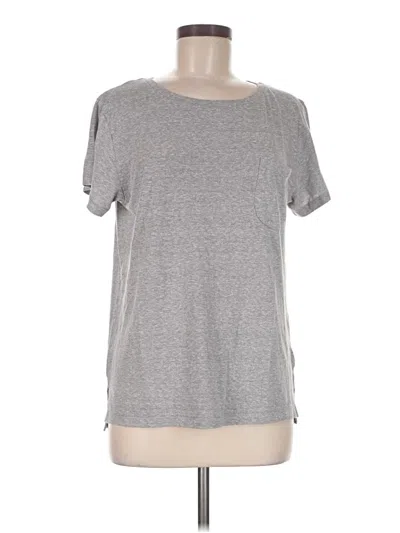 Pre-owned Jcrew Short Sleeve T-shirt In Gray
