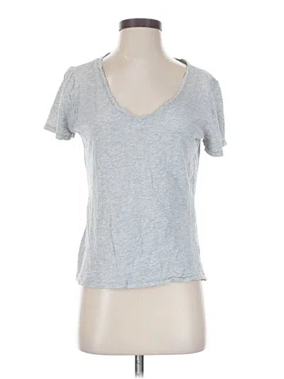 Pre-owned Jcrew Short Sleeve T-shirt In Gray