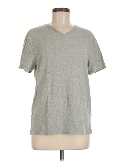 Pre-owned Jcrew Short Sleeve T-shirt In Gray