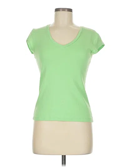 Pre-owned Jcrew Short Sleeve T-shirt In Green