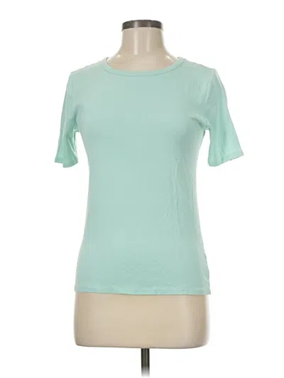 Pre-owned Jcrew Short Sleeve T-shirt In Green