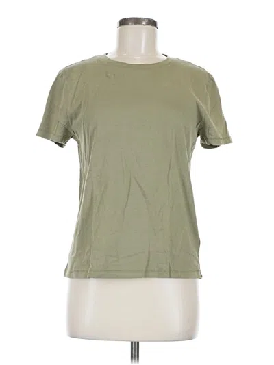 Pre-owned Jcrew Short Sleeve T-shirt In Green